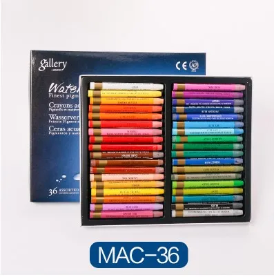 36 colors Mungyo MAC галерея Aquarell мелки водорастворимые 12/24/36 цветов Пастельных Краски художественные рисовальные принадлежности - Цвет: 36 colors