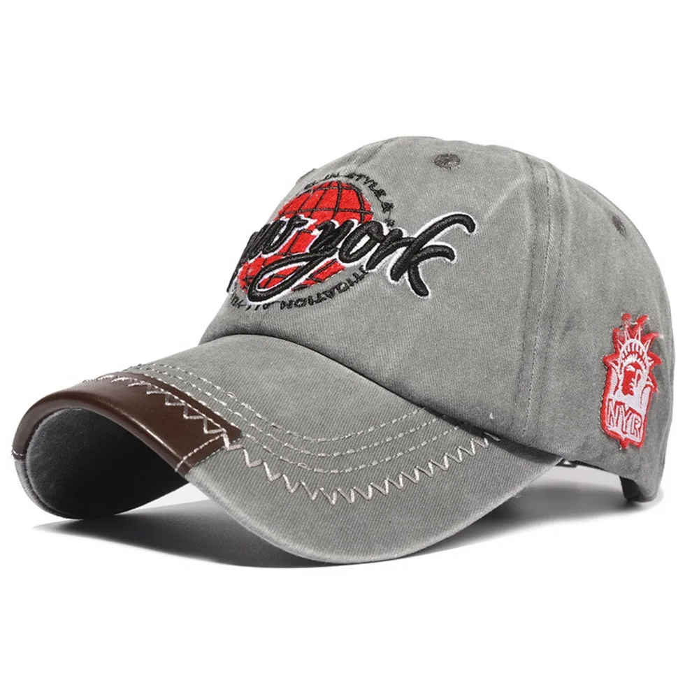 

Four Seasons Unisex Baseball Caps Retro Style Cotton Embroidery Stitching Outdoor Play Cool Boy Girl High Quality Hats