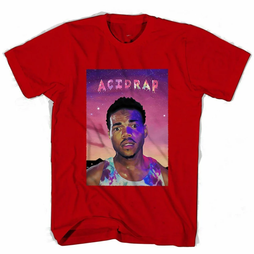 Новая футболка Chance The Rapper Acid Rap для мужчин и женщин размер США S M L XL 2XL 3XL Ha1 Ретро |