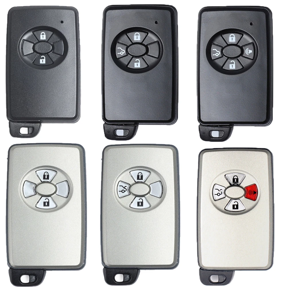 Новинка запасной чехол KEYECU для ключа с дистанционным управлением 2/3/4 кнопок Toyota