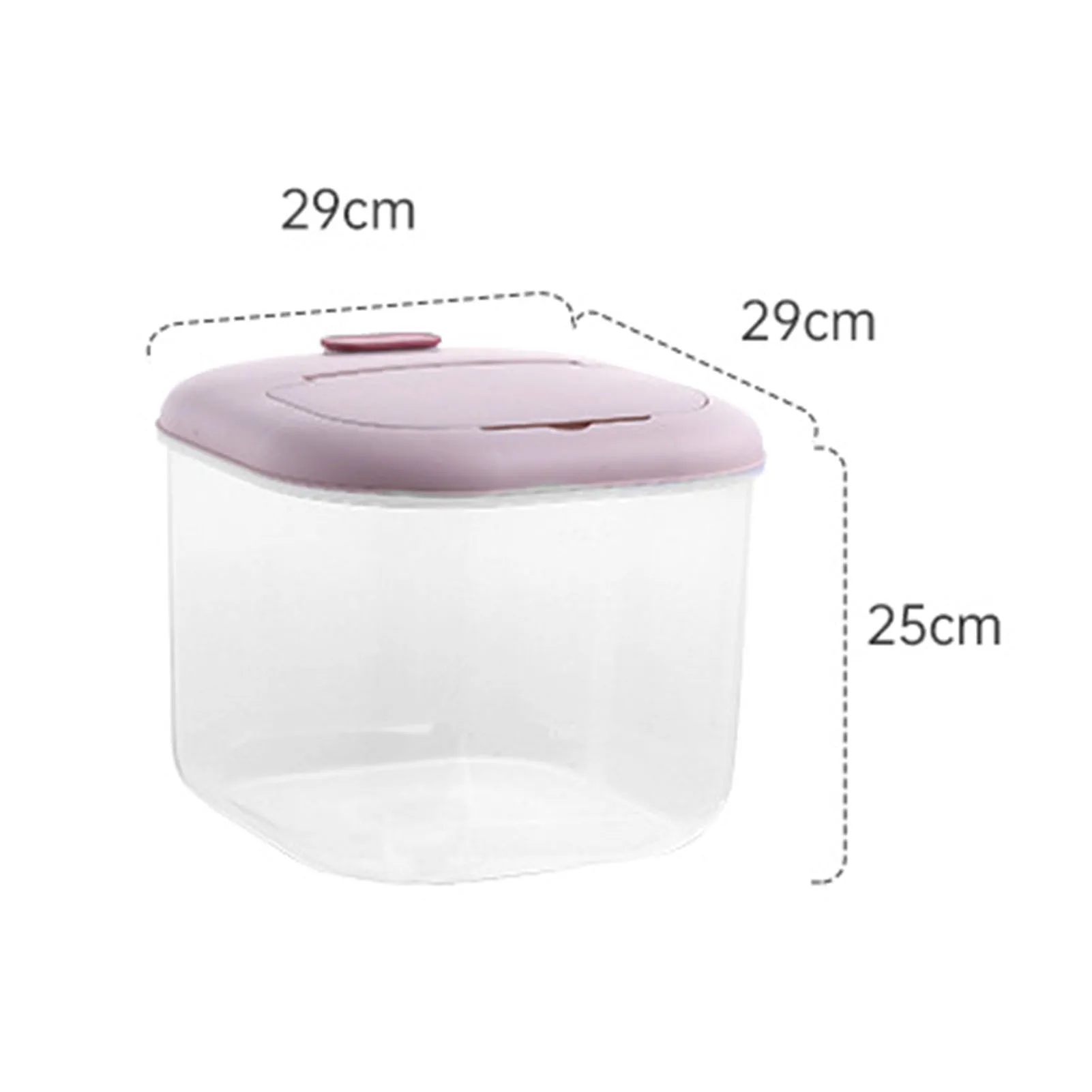 

Kitchen home reservoir box 10 kg fabric powder diet rice cylinder can be flipped sealed rice box anti-moisture rice bucket
