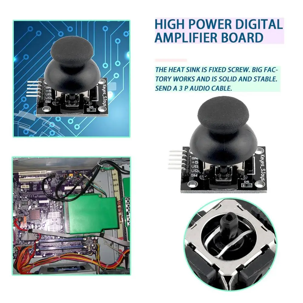 HW-504 защитный модуль джойстика для PS2 игровой джойстик контроллер клавишный рычаг