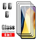 Камера Len плёнки и защитное стекло для Xiaomi X3 NFC Poco M3 Pro 5G Защитная пленка для экрана на Poco F3 M F X 3 переднее закалённое защитное стекло