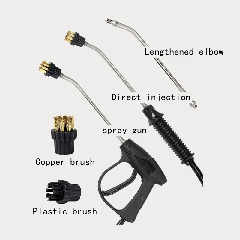 Pаспродажа Пароочиститель Портативный 220 в, автомобильный паровой мойщик с высокой температурой и высоким давлением, кухонная плитка и Кондиционер