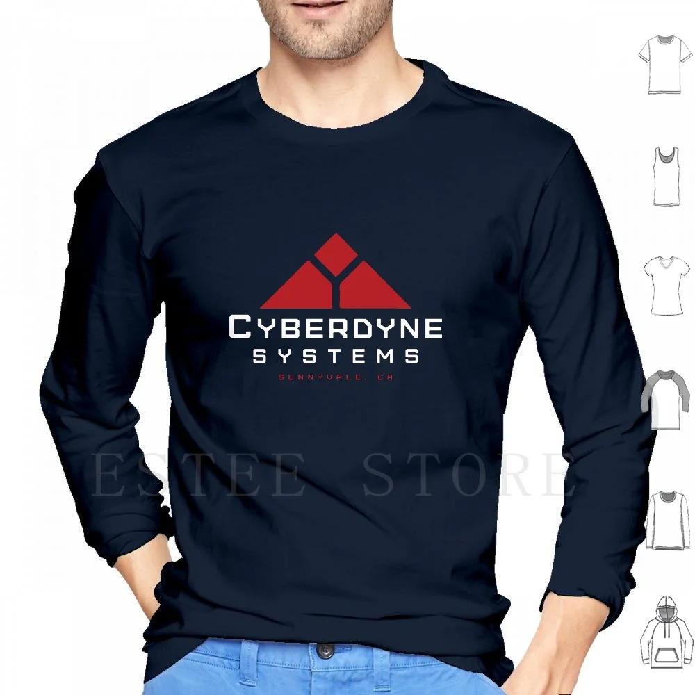 

Cyberdyne Systems толстовки с длинным рукавом Cyberdyne Systems Cyberdyne