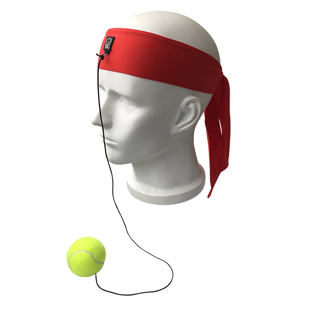 Тренажерный зал Спорт бокс бой мяч с головным ободком для тренировка скорости