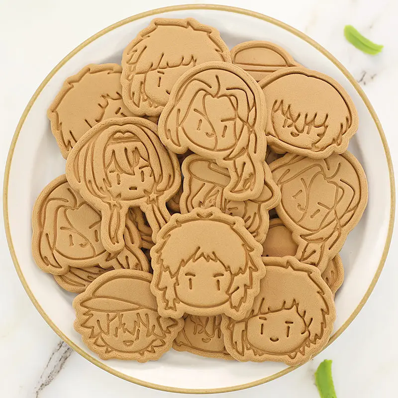 1 шт. Новинка Аниме Бунго бродячие печенья форма для Фигурки игрушки мультфильм