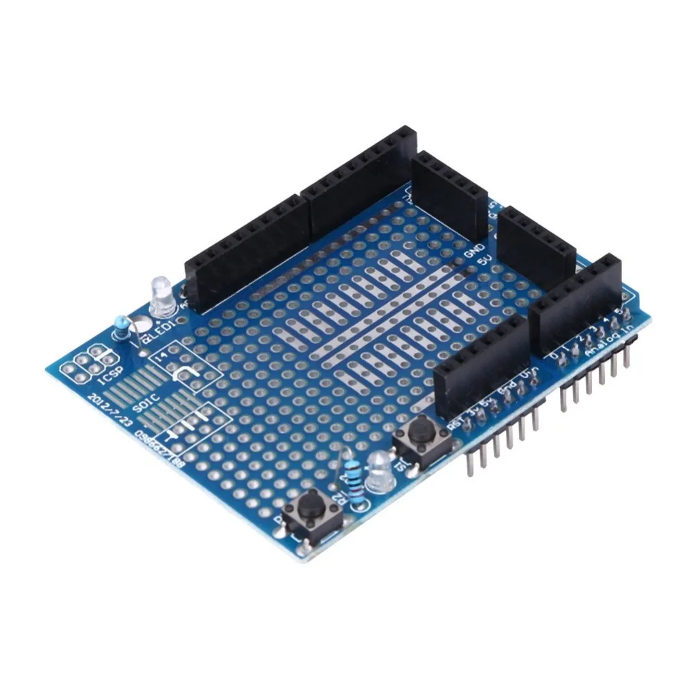 Плата расширения для UNO Proto Shield прототип с детской мини-печатной платой ARDUINO R3 |