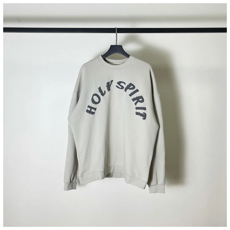 

Американская уличная мода Kanye West Sunday Service Holy Spirit CPFM.XYZ пенопластовые толстовки с буквенным принтом для мужчин и женщин