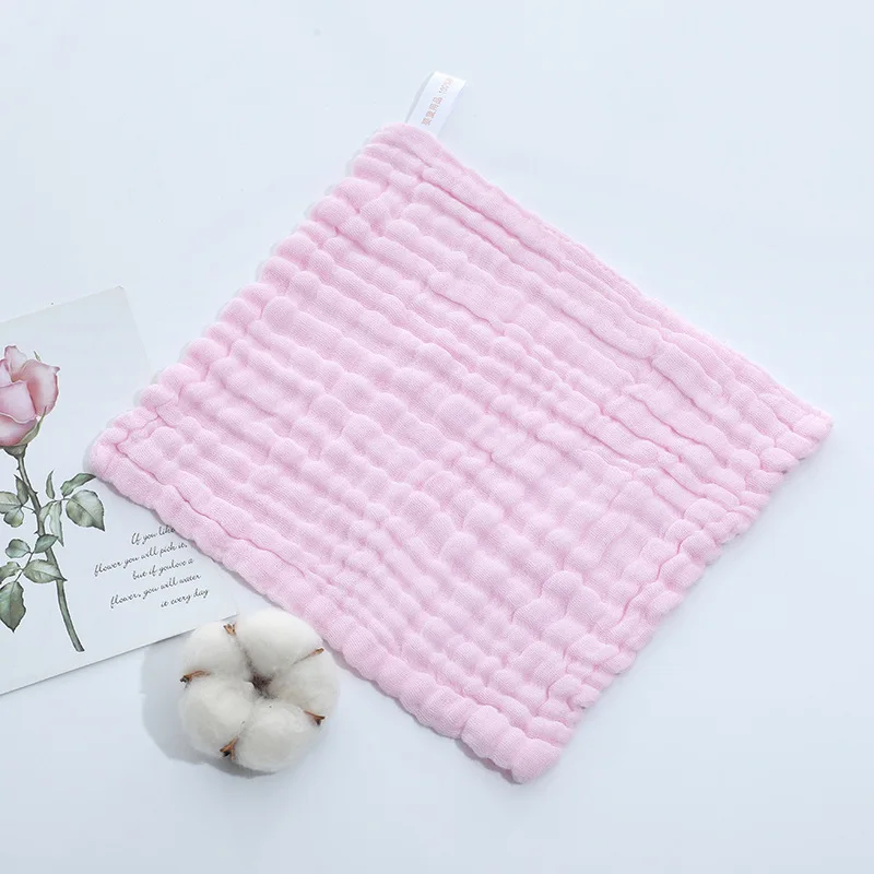 July baby 30*30 см чистый хлопок шестислойное газовое впитывающее полотенце носовой