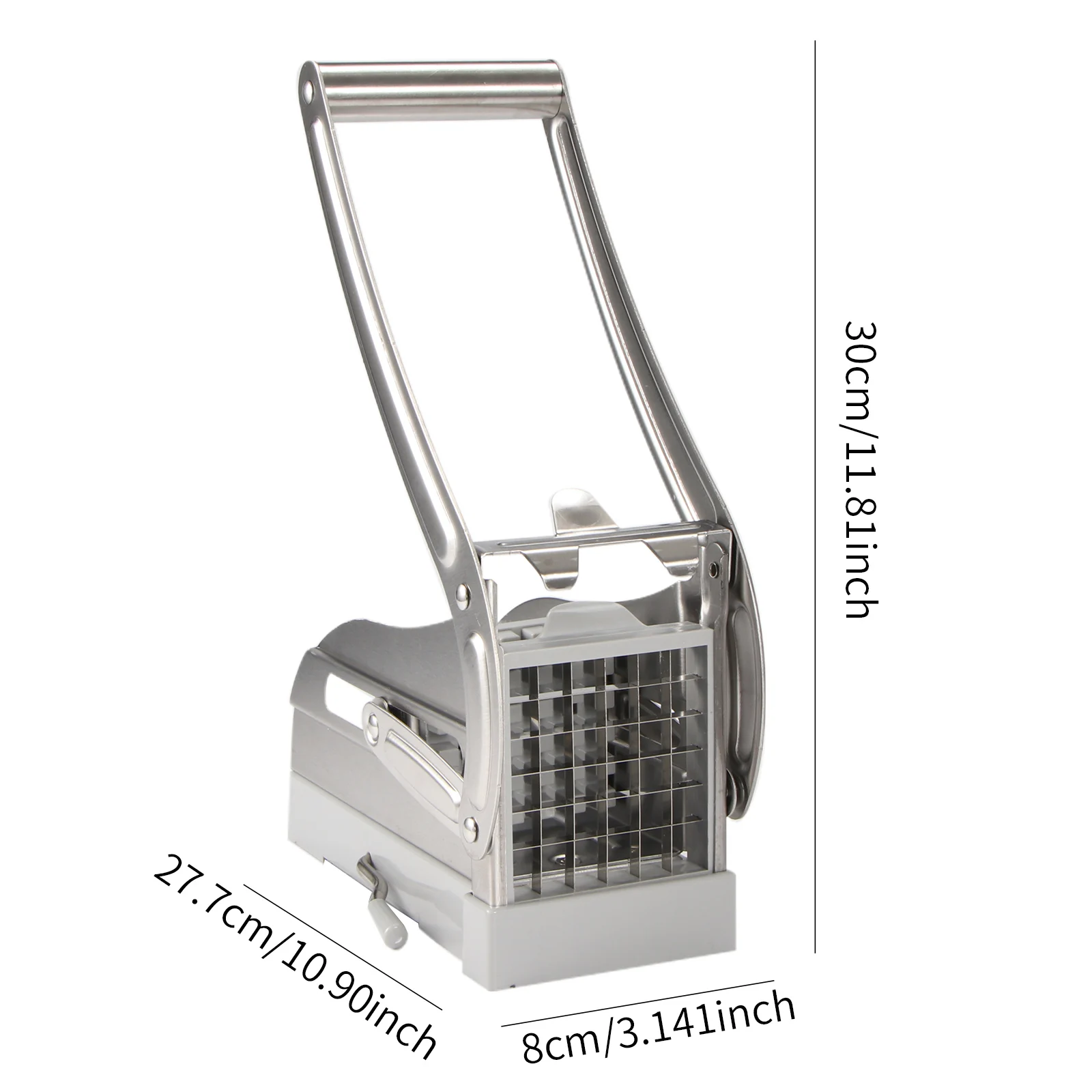 

Stainless Steel Manual Potato Cutter French Fries Slicer Potato Chips Maker Meat Chopper Dicer Cutting Machine Tools For Kitchen