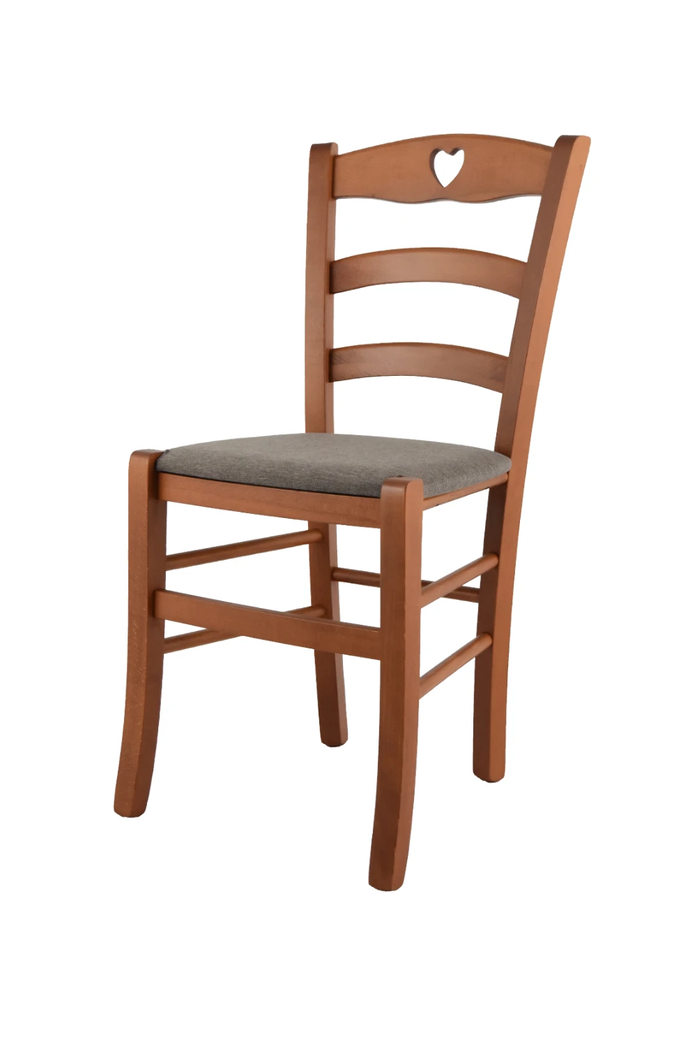 Стул Tommychairs для кухни и бара деревянный каркас из бука вишневого цвета сиденье с