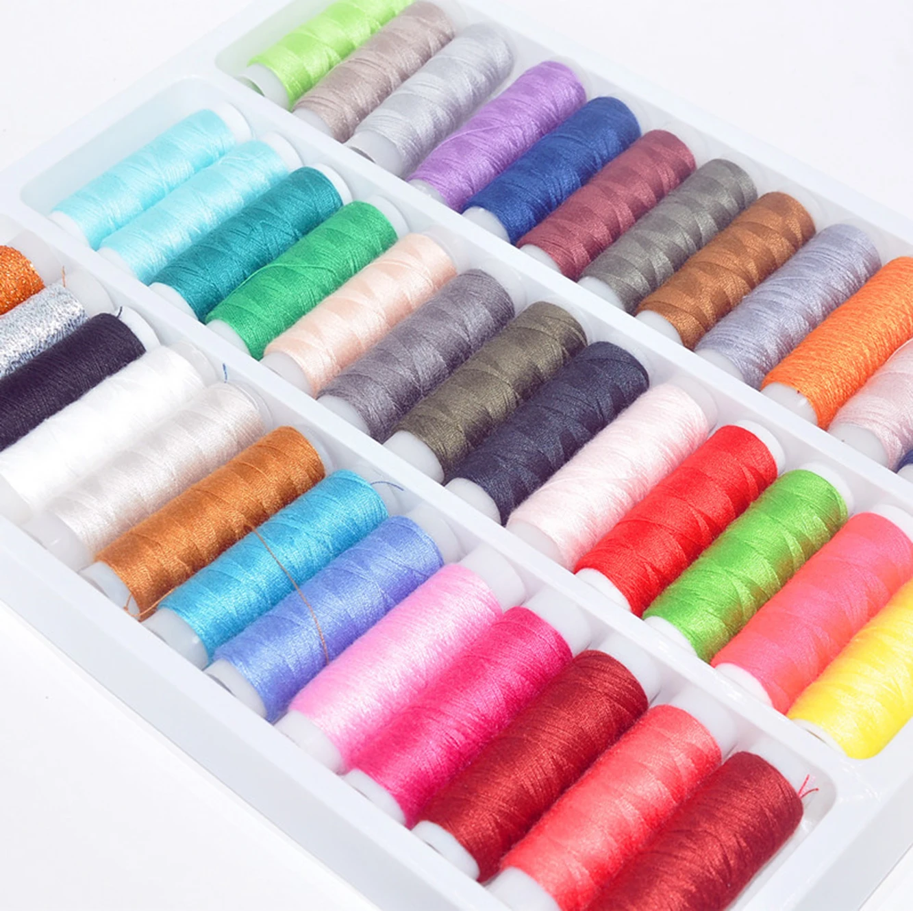 

Household Sewing Kit 39 Colors Sewing Box Set Sewing Machine Thread Diy Handmade Sewing Thread