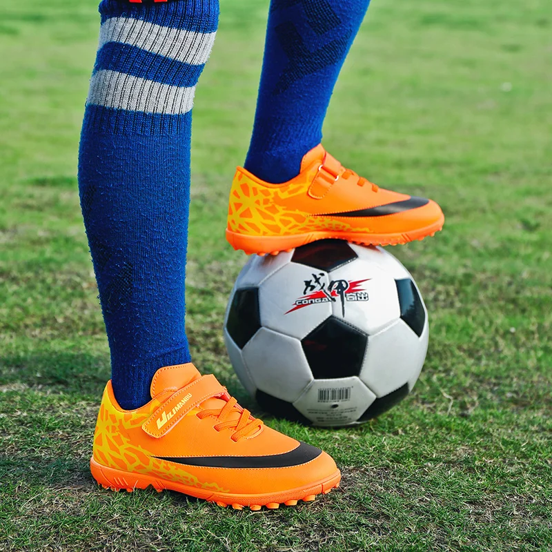 Children's Football Boots Sport Soccer Boots For Teenager Low Cut Kids Football Shoes Non-slip Training Boys Girls Soccer Cleats