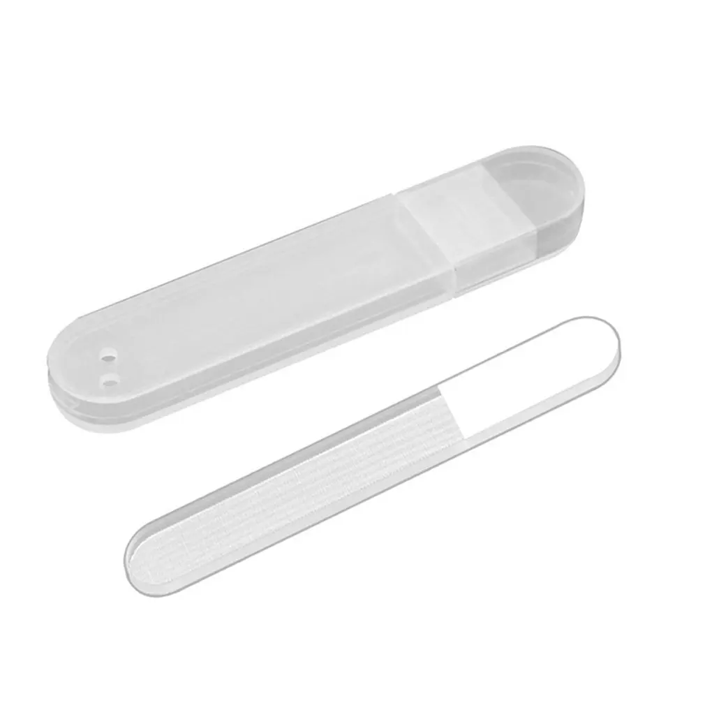 

Manicure Tool Transparent Korean Nano Nail File Square Nail Polishing Artifact Nano Nail Polishing Strip