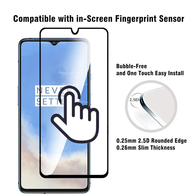 2-в-1 Камера Стекло на Oneplus 7 T 1 плюс бронированный Экран протектор One Plus T7 Oneplus7t