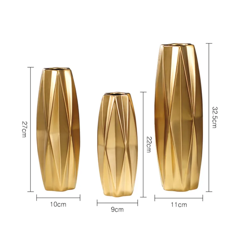 Настольная Ваза из матового фарфора европейская простая керамическая ваза для