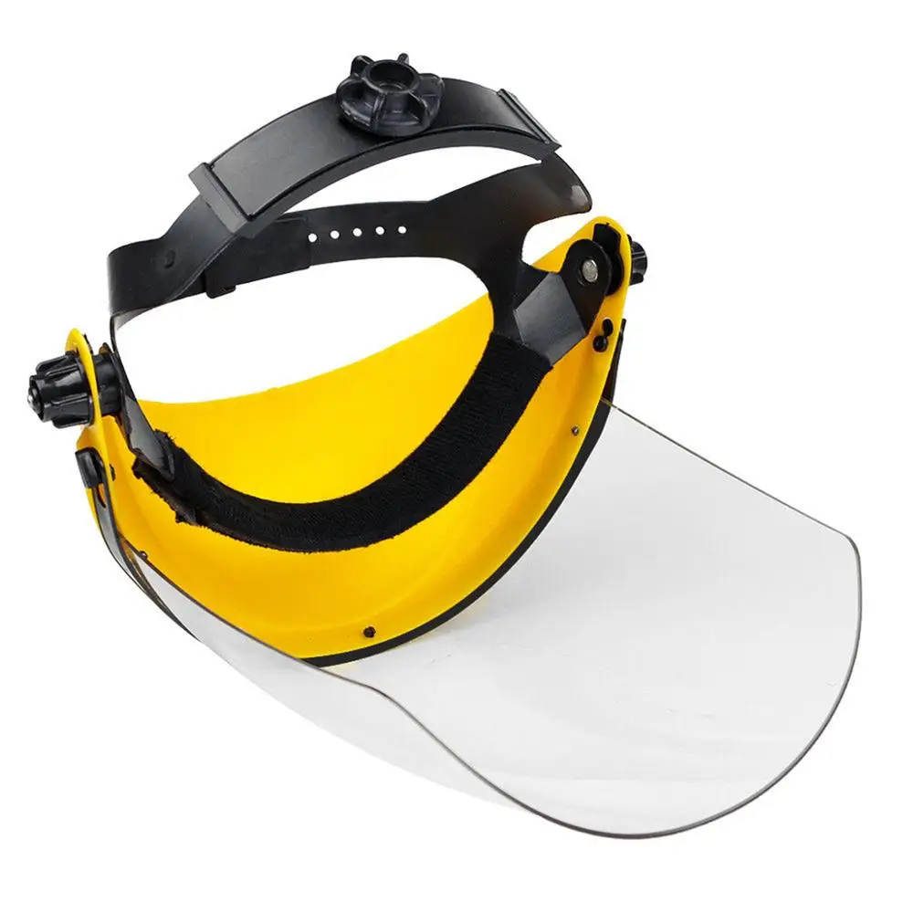 Защитная маска для лица PC сварочный аппарат насадка-крепление анти-УФ Чистая