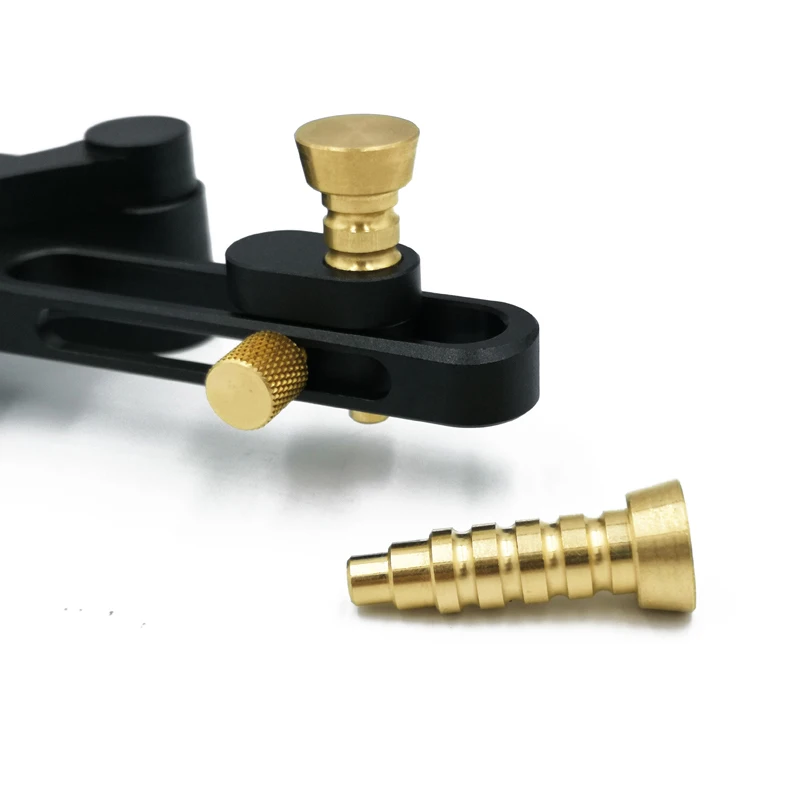 Самоцентрирующийся набор направляющих для дюбелей деревообработки 6/8/10 мм