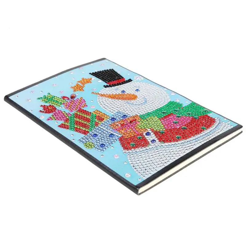 60 страниц Алмазный альбом для рисования DIY Рождество Navidad алмаз особенной формы вышивка крестиком A5 тетрадь Дневник Книга