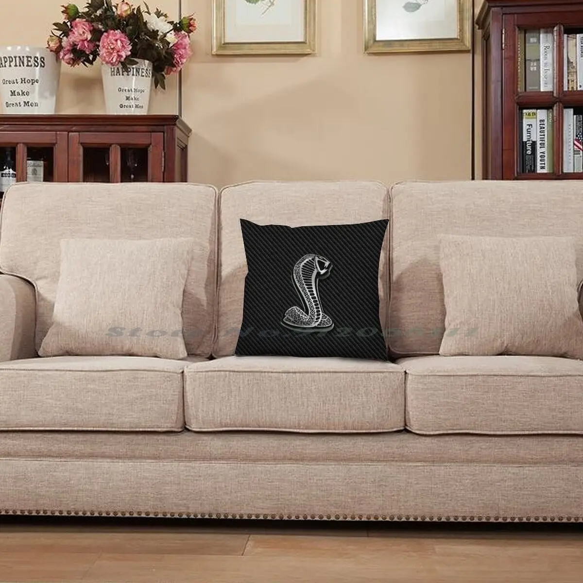 Чехол подушка из хлопка и льна для гоночных автомобилей|Наволочка| |