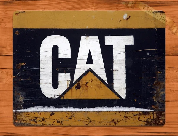

Tin Sign Caterpillar Cat Vintage Heavy Equipment Rustic Wall Decor