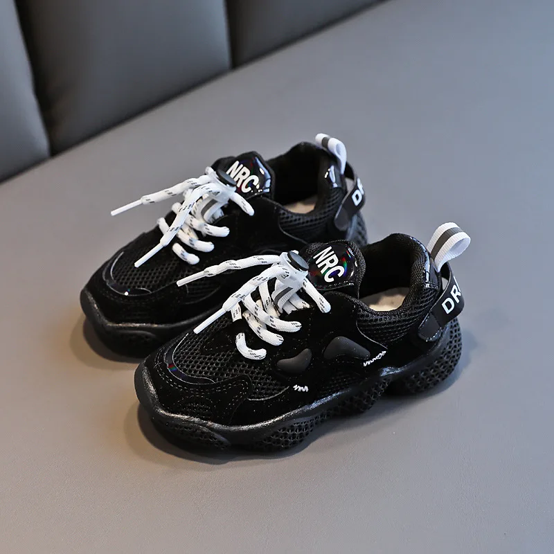 

Autumn New Fashion Sneakers Super Soft Comfortable Unisex Girls Boys Flat Toddler Shoes Kids Sport Shoes Children