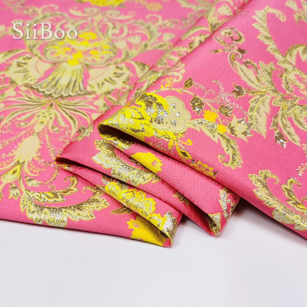 Роскошное платье в европейском стиле розовое королевское синее с цветочным