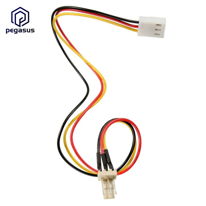 30CM PC Computer Internal Built-in Fan 3Pin Power Extension Cable |