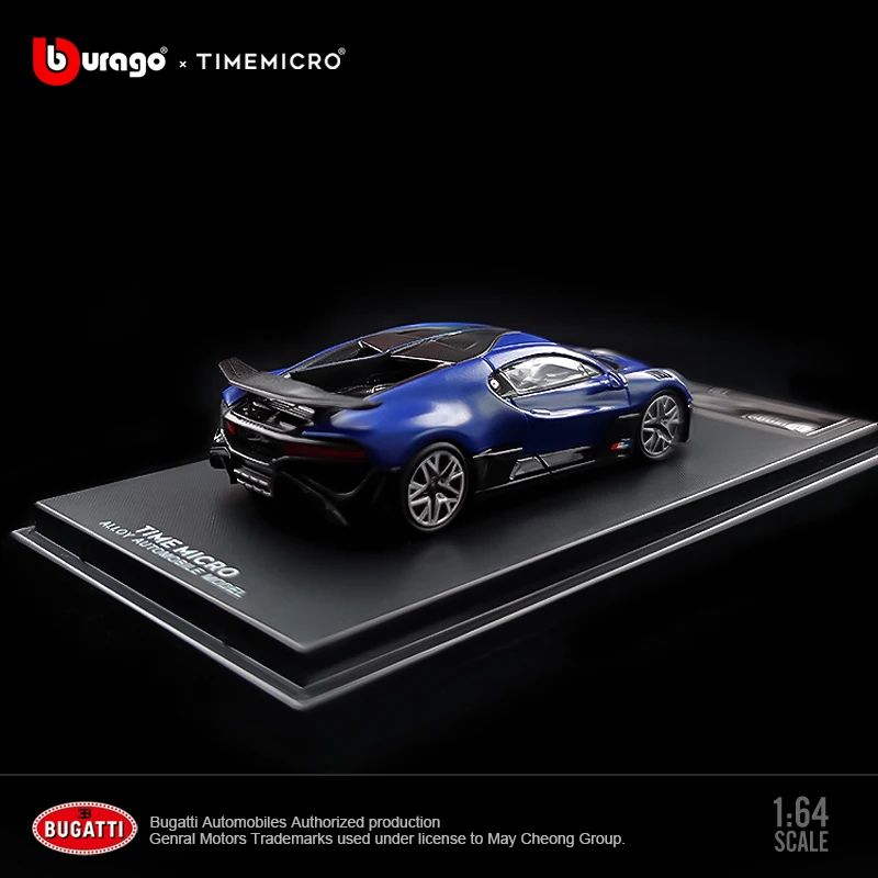 

Time Micro + Burago 1/64 Bugatti DIVO Alloy Model Car Diecast Collection Metal Display - 2 Versions
