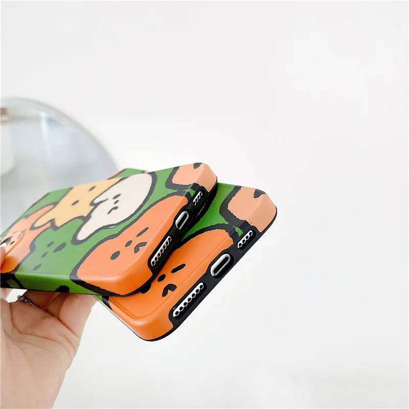 

Iphone Case Cute Bear Head Suitable for Iphone12Pro/max Apple 11 Mobile Phone Shell Xr Silicone X/xs Tide 8Plus Female