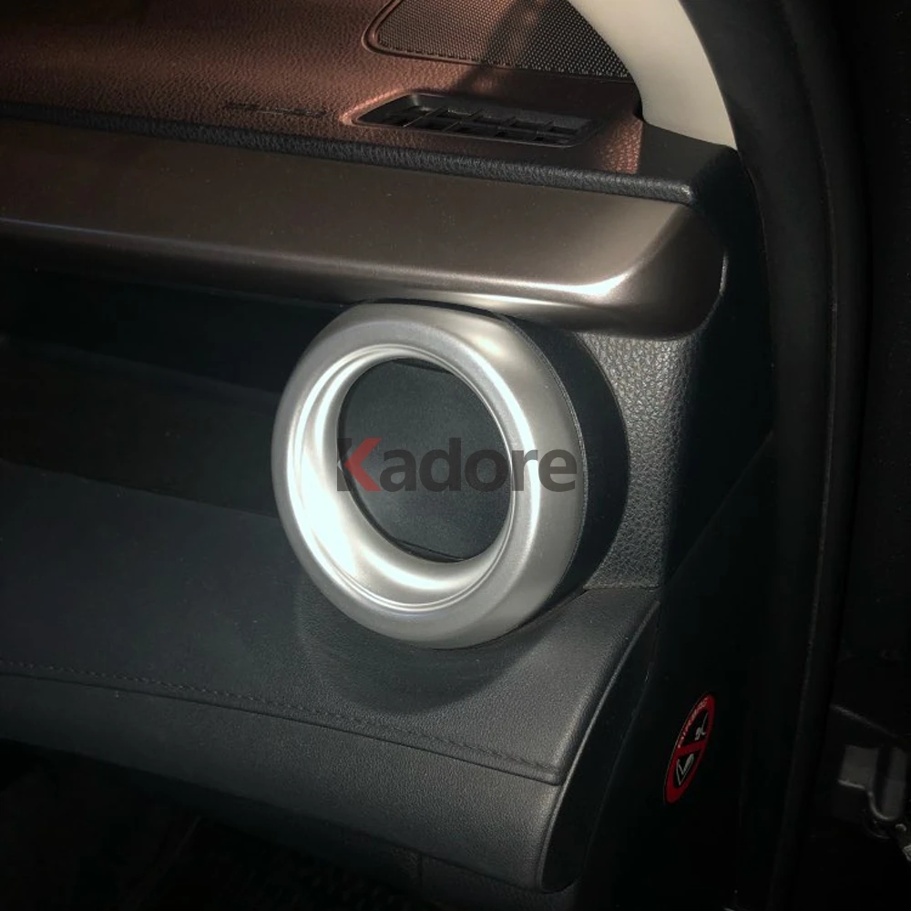 Для Toyota RAV4 RAV 4 ABS Матовый Вентиляционный Выход крышка отделка кольцо украшение литье автомобиля Стайлинг Аксессуары для интерьера