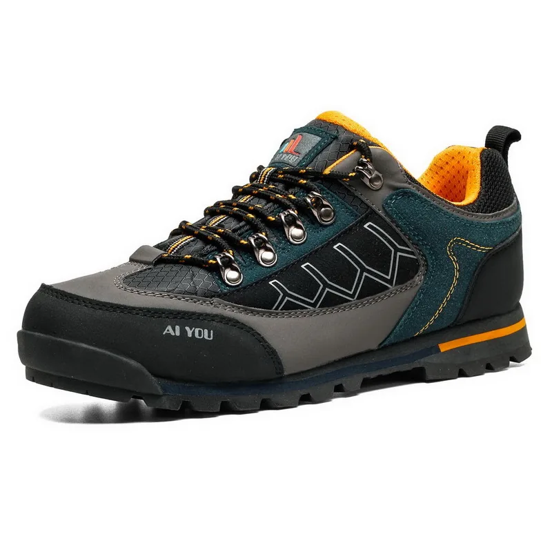 TANTU/мужские водонепроницаемые треккинговые ботинки с низким вырезом для пеших