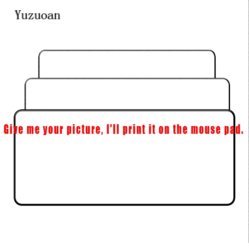 Yuzuoan высококачественный Противоскользящий силиконовый компьютерный коврик для