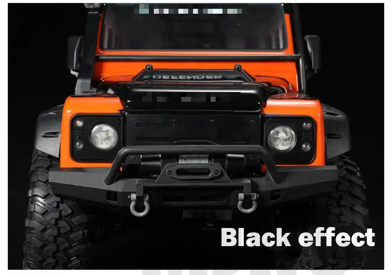 1/10 имитация скалолазания автомобиля Traxxas Trx4 защитник имитация металла передняя решетка сетка защитный абажур переднее украшение для лица