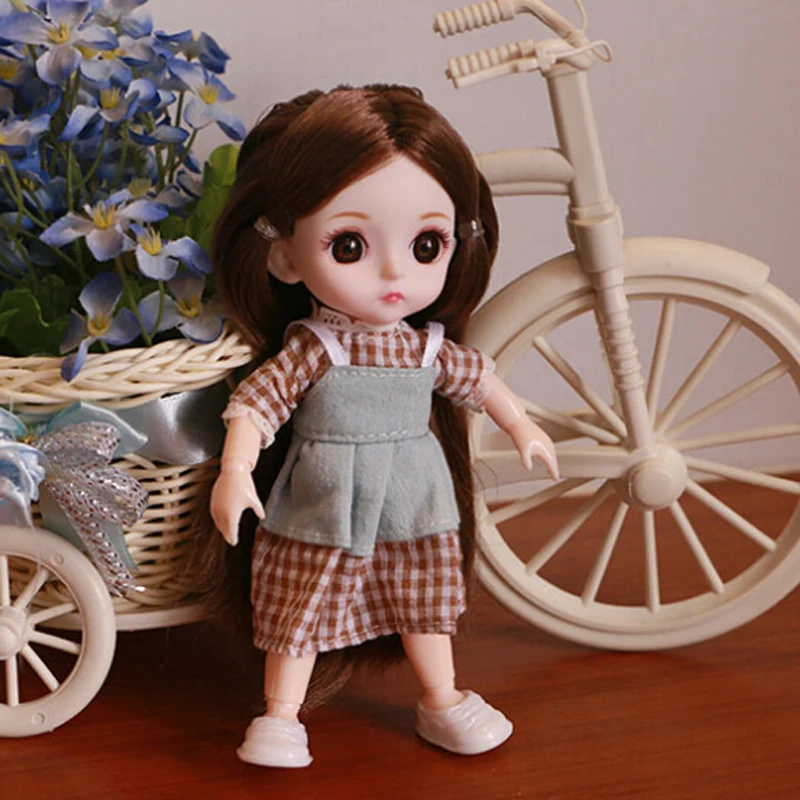 Шарнирная кукла подарок кукла-младенец игрушка тканевое тело милая детская Q Baby