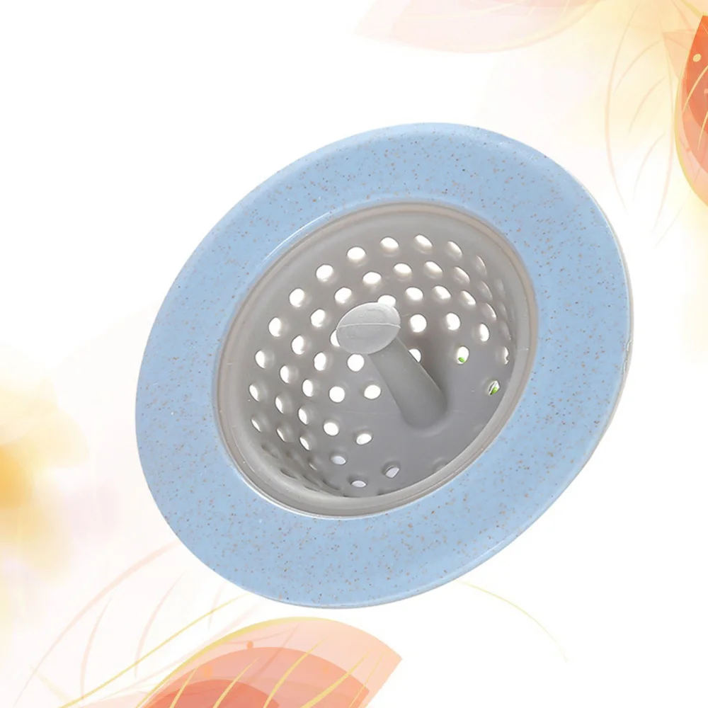 

Anti-blocking Sink Strainer Kitchen Bathroom Silicone Sink Garbage Mesh Filter Sewer Drain Net Filter Strainer )