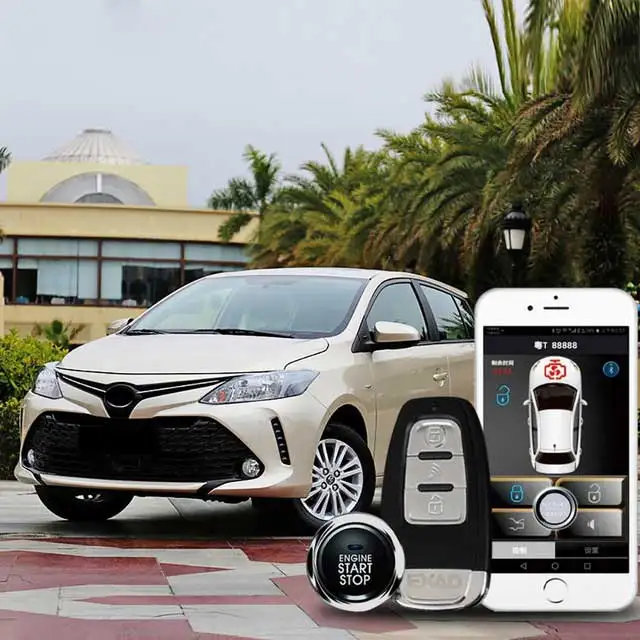 Флюоресцентная система автомобильной сигнализации защита автомобиля кнопка