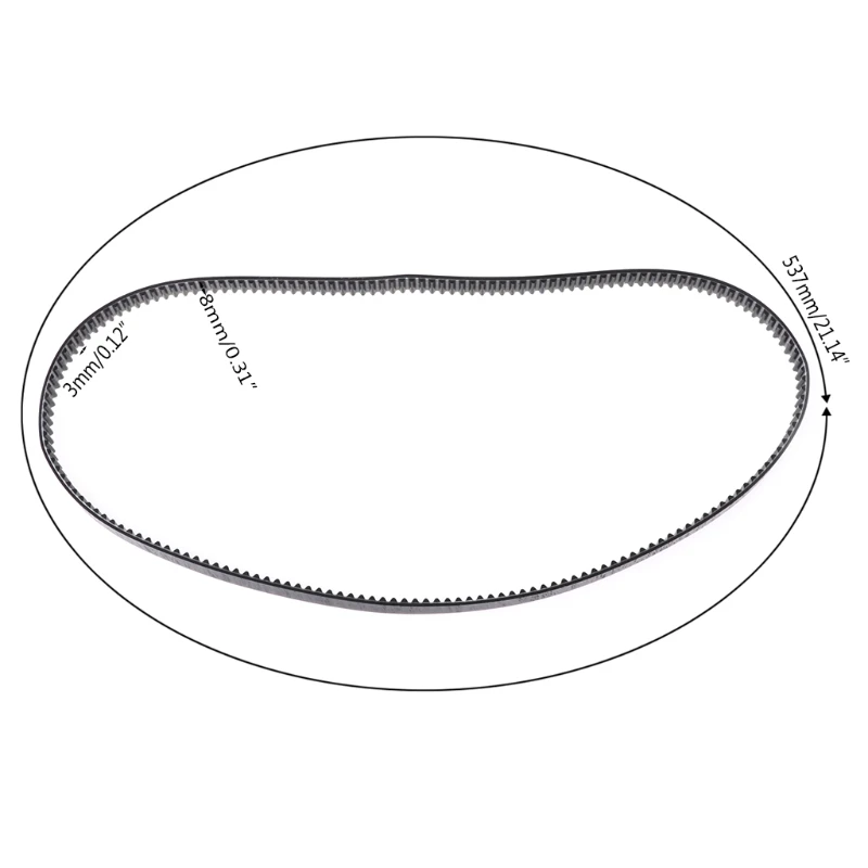 Автоматическая машина для хлебопечки конвейерная лента ленточный периметр 537 мм