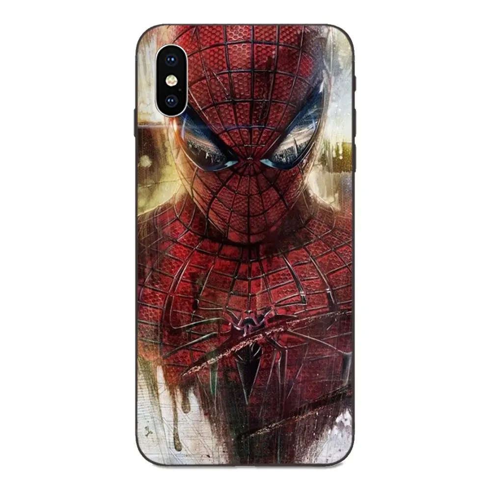 as picture Костюм Человека-паука с принтами "Marvel", "Мстители", арт Супермен для Xiaomi Redmi Note 3 3 S 4 4A 4X5 5A 6 6A 7 7A K20 Plus Pro S2 Y2 Y3 мягкие чехлы для телефонов - Цвет: as picture