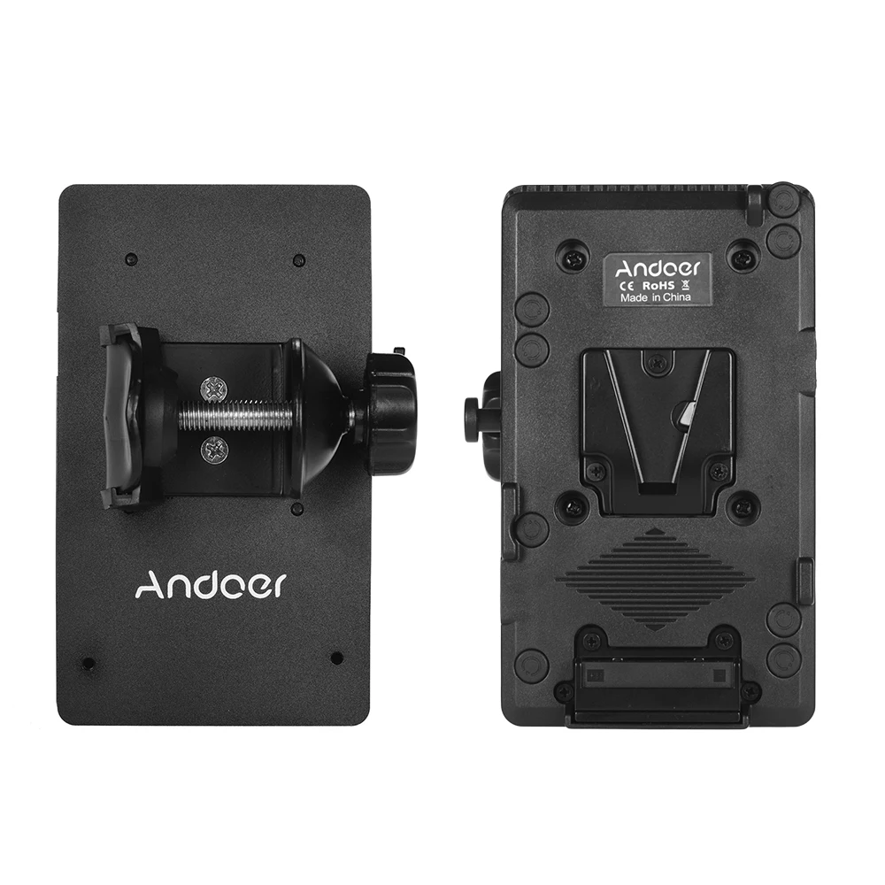 Andoer V Mount V-Lock батарея пластина адаптер питания системы D-tap Разъем W/зажим для sony камеры BP батареи