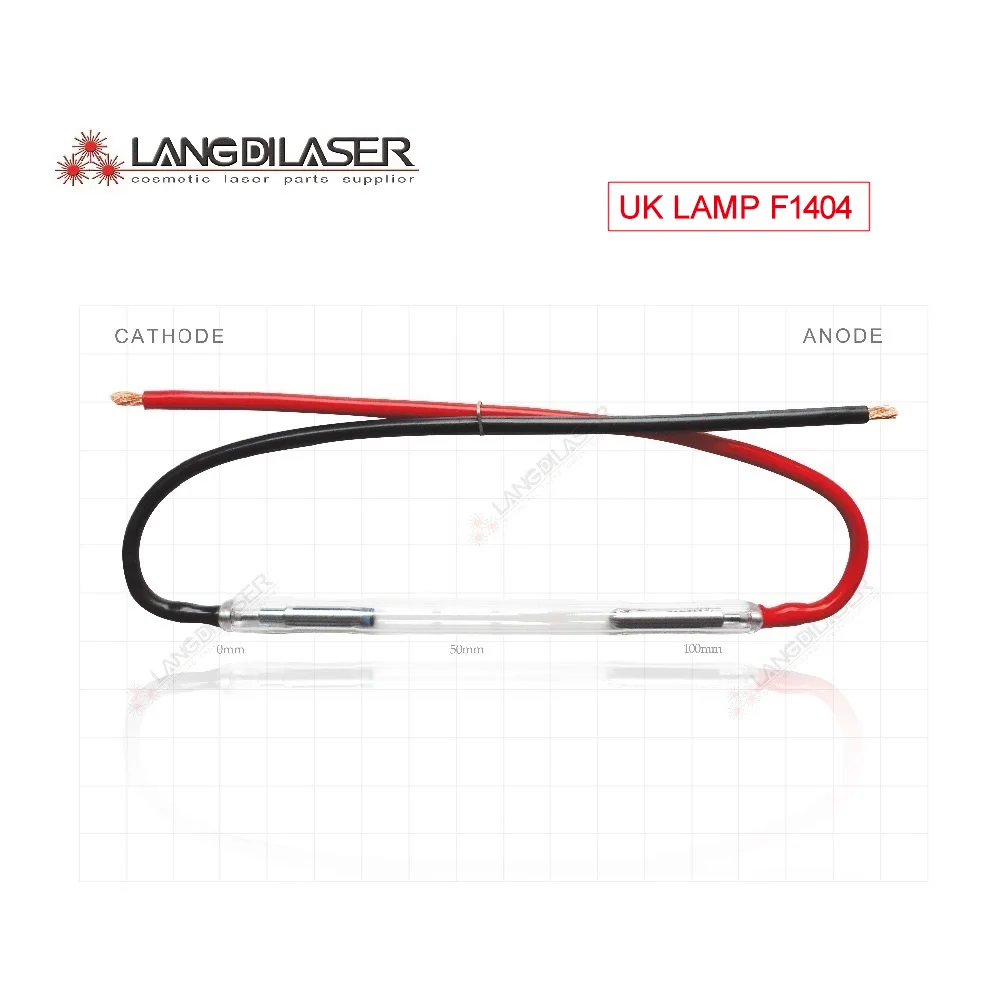 Made In UK lamp F1404 / Size 7*50*115 / IPL Xenon Lamp / IPL Lamp For Keslaser Handpiece