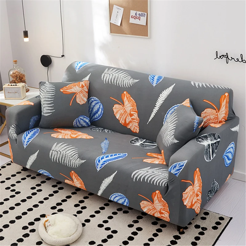 

Sofa Covers 1/2/3/4 Seaters Cute Rabbit Leaves Sofa Couch For Living Room Home Stretchable Protective Cover Slipcover Home Decor
