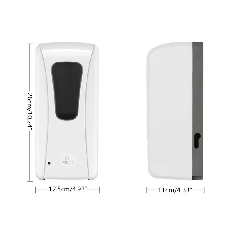 

1000ML Punch-free USB Infrared Automatic Induction Dual-purpose Soap Dispenser