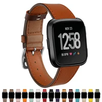 leather band for fitbit versa versa 2versa lite strap versa correa replacement bracelet belt smartwatch watchband accessories