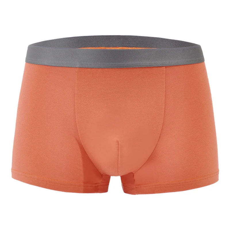 HSS Cotton Underwear Men Boxers 3Pcs/lot Healthy Soft Fashion Male Under Wear Lingerie Underpants Morandi Color 3XL 4XL 5XL