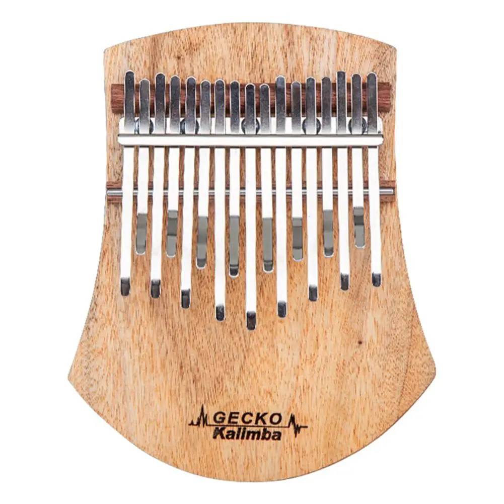 GECKO 17 клавиш Kalimba большой палец пианино деревянный перкуссионный музыкальный