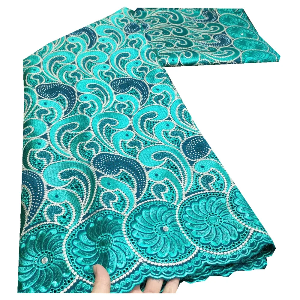 

SJ Lace 2021 Latest African Lace Fabric High Quality Lace Swiss Lace Fabric Embroidery Swiss Voile Lace In Switzerland Dry t5-31