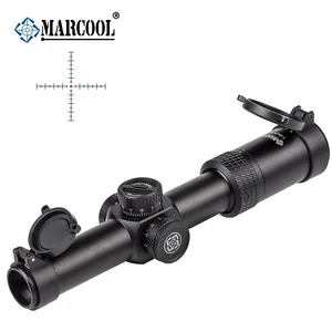 MARCOOL HD 1-6X24 ИК прицел тактический Красный точечный оптический коллиматор с быстрой фокусировкой для охоты AR15 M16 пневматическая винтовка. 308 .223