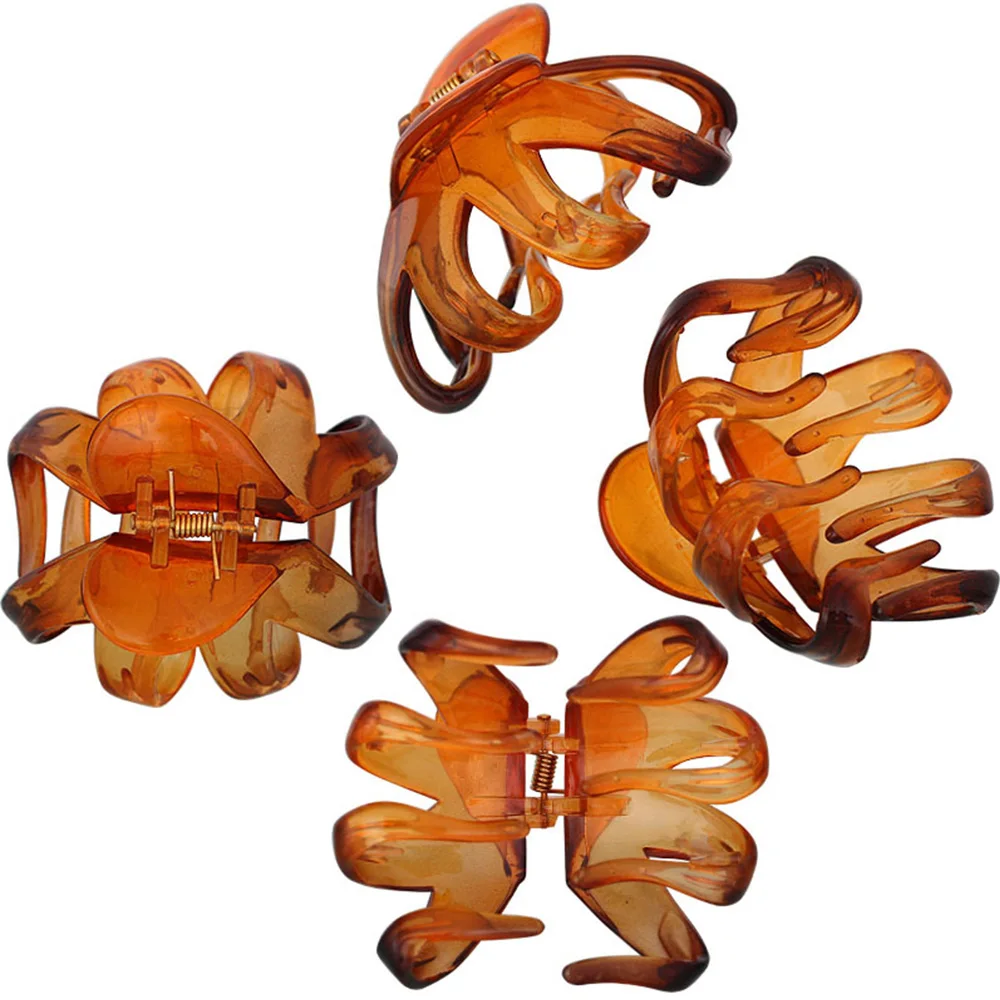 Пластиковый зажим для волос в форме осьминога Шпилька аксессуары женщин